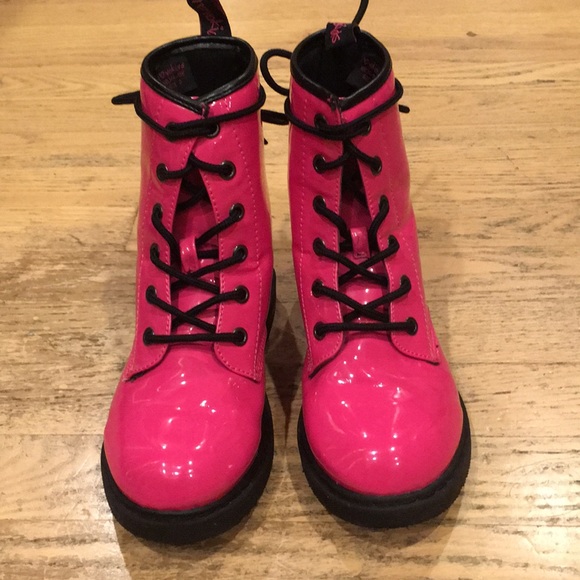 pink dm boots